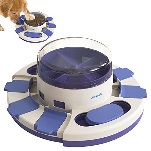 Jokepy Hunde Puzzle Spielzeug, Interaktives Hundespielzeug, Hundespielzeug für Langeweile und Stimulierend, Professionelles geistig stimulierendes Spielzeug für Hunde, Level 2 in 1 Hundespielzeug für große/mittelgroße/kleine Hunde Jokepy Hunde Puzzle Spielzeug, Interaktives Hundespielzeug, Hundespielzeug für Langeweile und Stimulierend, Professionelles geistig stimulierendes Spielzeug für Hunde, Level 2 in 1 Hundespielzeug für große/mittelgroße/kleine Hunde von Jokepy