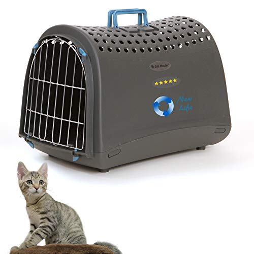 Transportbox Katzen Welpen 40 x 50 cm Anthrazit New Life | nachhaltig 100% Recycling Kunststoff oder Non-Toxid Material umweltverträglicher Kunststoff | 100% recycelbar Der Umwelt zuliebe Transportbox Katzen Welpen 40 x 50 cm Anthrazit New Life | nachhaltig 100% Recycling Kunststoff oder Non-Toxid Material umweltverträglicher Kunststoff | 100% recycelbar Der Umwelt zuliebe von Joli Moulin