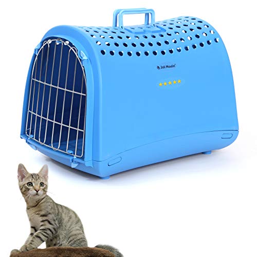 Transportbox Katzen Welpen 40 x 50 cm Hellblau | nachhaltig 100% Recycling Kunststoff oder Non-Toxid Material umweltverträglicher Kunststoff | 100% recycelbar Der Umwelt zuliebe Transportbox Katzen Welpen 40 x 50 cm Hellblau | nachhaltig 100% Recycling Kunststoff oder Non-Toxid Material umweltverträglicher Kunststoff | 100% recycelbar Der Umwelt zuliebe von Joli Moulin