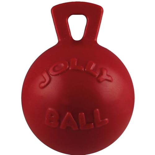 Jolly Pets JOLL044A Hundespielzeug - Tug-n-Toss, 10 cm, rot von Jolly Pets
