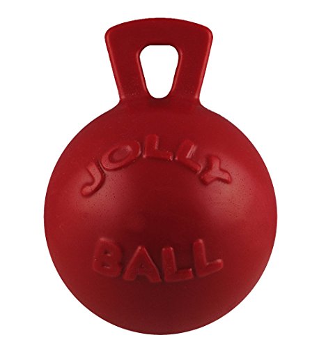 Jolly Pets JOLL046A Hundespielzeug - Tug-n-Toss, 20 cm, rot, Unisex von Jolly Pets