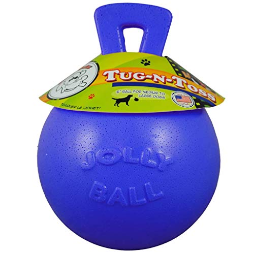 Jolly Pets JOLL047F Hundespielzeug - Tug-n-Toss, 25 cm, blau von Jolly Pets