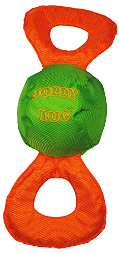 Jolly Pets Jolly Tug Hundespielzeug zum Ziehen und Quietschen, extra groß von Jolly Pets