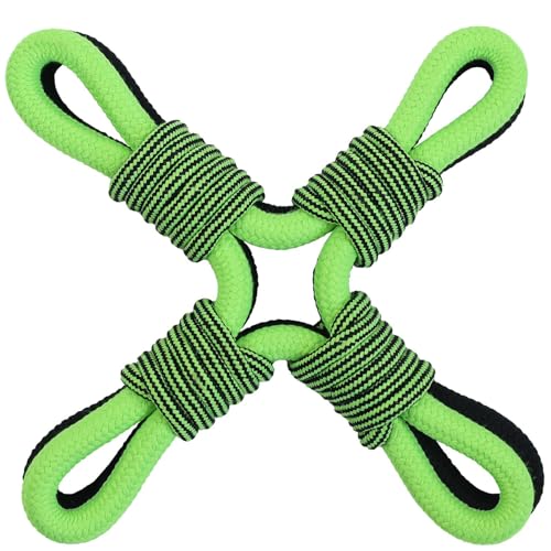 Jolly Pets TIK-Tak-Tugzz Large/XL X Hundespielzeug aus Seil von Jolly Pets
