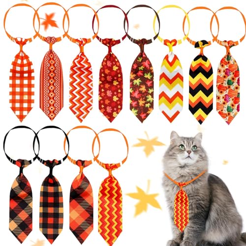Jomewory 5 Stück Fliege – Halloween Krawatten für Haustiere | verstellbare Krawatte für kleine und mittelgroße Hunde, Halsband, Pflegezubehör für Welpen von Jomewory