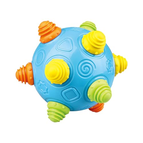 Jomewory Ball für Hunde, leuchtendes Spielzeug, blinkend, Aktivierungsball für Hunde, Spielball für Hunde, mit Musik, Blitzlicht, aufblasbare Bälle für Haustiere, Spielzeug von Jomewory