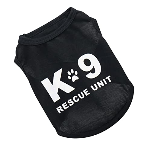 Jomewory Haustier-T-Shirts | Haustier-T-Shirts für Hunde und Katzen, weiche und atmungsaktive Bekleidung für kleine, mittelgroße Hunde und Katzen, niedlich bedruckte Hunde-T-Shirts, Sommerkleidung von Jomewory