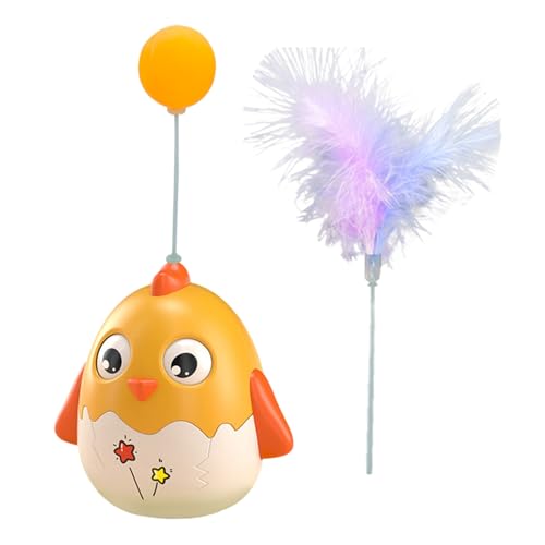 Jomewory Interaktives Katzen Spielzeug,Interaktives Katzenspielzeug Mit Ball Und Federstab - Spielzeug Mit Glöckchen Für Unterhaltung & Indoor-Jagdspiel Zur Stimulation Gegen Langeweile Jomewory Interaktives Katzen Spielzeug,Interaktives Katzenspielzeug Mit Ball Und Federstab - Spielzeug Mit Glöckchen Für Unterhaltung & Indoor-Jagdspiel Zur Stimulation Gegen Langeweile von Jomewory
