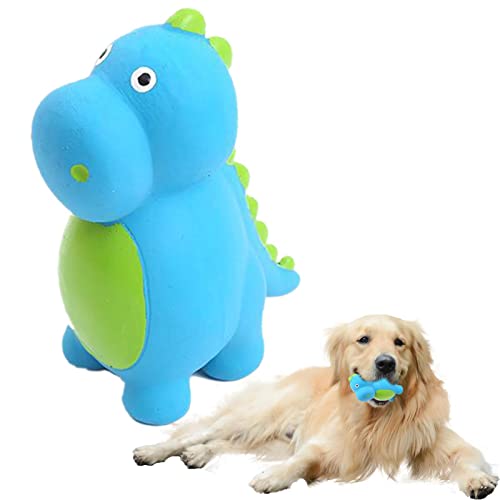 Jomewory Kauspielzeug für Haustiere, Dinosaurier-Spielzeug für Hunde – Zahnen Plüschspielzeug zur Zahnreinigung, langlebig, interaktives Haustier-Hundespielzeug von Jomewory