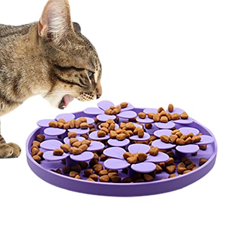 Jomewory Langsames Fütterungspad – Leckmatte für langsames Füttern für Katzen | Ablenkungsvorrichtung für Hundebad, langsame Fütterung und Puzzle-Spielzeug von Jomewory