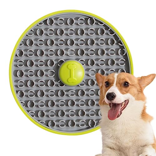 Jomewory Leckpads für Hunde, Lick Pad mit Saugnäpfen, Napfunterlage für Hunde, zur Beruhigung, Reduzierung von Langeweile und Langeweile, Training zur Fellpflege für Haustiere von Jomewory