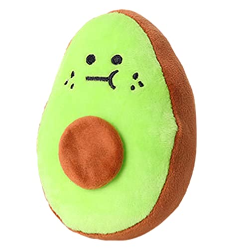 Jomewory Quietschendes Hundespielzeug – bissfestes Gesangsspielzeug, gefülltes Kauspielzeug für Welpen, Gehirnstimulierend, niedlich, lustiges Avocado-Spielzeug für kleine und mittelgroße Hunde Jomewory Quietschendes Hundespielzeug – bissfestes Gesangsspielzeug, gefülltes Kauspielzeug für Welpen, Gehirnstimulierend, niedlich, lustiges Avocado-Spielzeug für kleine und mittelgroße Hunde von Jomewory