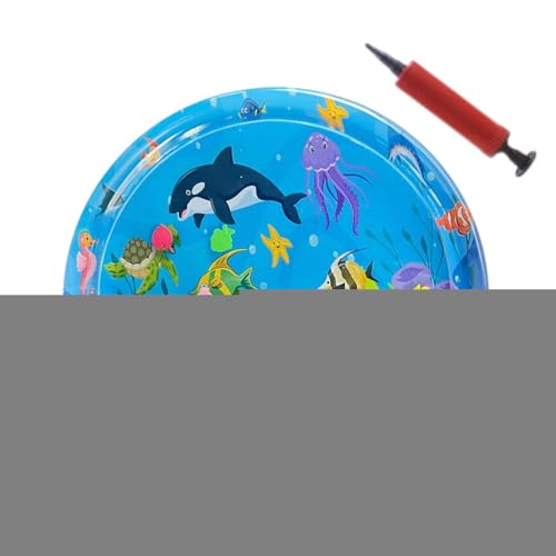 Jomewory Sensorische Wasserspielmatte Für Katzen, Katzenaktivitätsmatte Für Katzenunterhaltung, Sensorische Wasserpad Für Katzen, Haustierspiel Wassersensor Spielpad, 95 cm Jomewory Sensorische Wasserspielmatte Für Katzen, Katzenaktivitätsmatte Für Katzenunterhaltung, Sensorische Wasserpad Für Katzen, Haustierspiel Wassersensor Spielpad, 95 cm von Jomewory