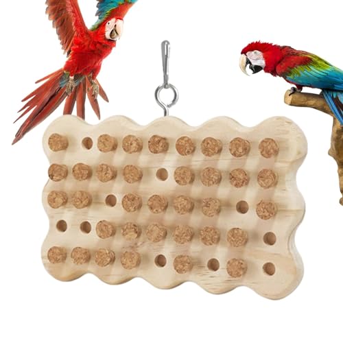 Jomewory Vogel-Korkspielzeug, Kaustopper-Spielzeug für Papageien - Papageienkäfigzubehör - Natürliches Kauspielzeug für Papageien, Sittiche, Korkkäfigzubehör, Schnabelschleifen für Papageien, Kakadus, Jomewory Vogel-Korkspielzeug, Kaustopper-Spielzeug für Papageien - Papageienkäfigzubehör - Natürliches Kauspielzeug für Papageien, Sittiche, Korkkäfigzubehör, Schnabelschleifen für Papageien, Kakadus, von Jomewory
