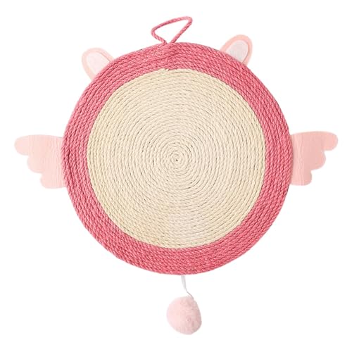 Katzenkratzpad, Katzenkratzbrettbett für den Innenbereich, Brett zum Kratzen von Katzen im Innenbereich, Katzenboden-Kratzmatte aus Sisal, Möbelschutz – 46 x 43 cm Katzenkratzpad, Katzenkratzbrettbett für den Innenbereich, Brett zum Kratzen von Katzen im Innenbereich, Katzenboden-Kratzmatte aus Sisal, Möbelschutz – 46 x 43 cm von Jomewory