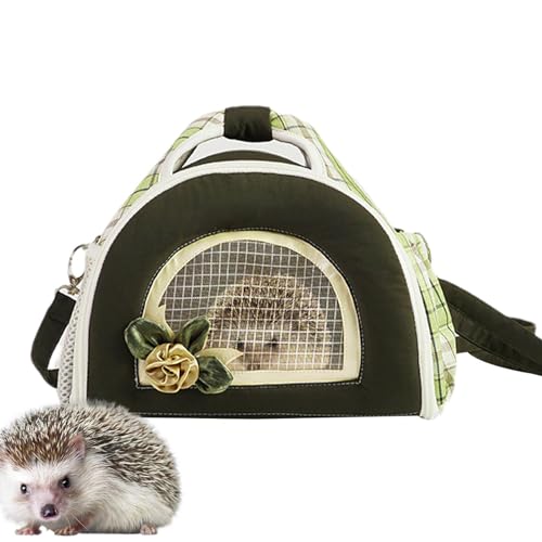 Tragetasche Für Kleine Haustiere, Chinchilla-Reisetasche, Tragetasche Für Kleine Tiere Für Hamster, Chinchilla, Kaninchen, Rennmäuse, Igel, Zuckergleiter, Tragetasche Für Ausgehende Reisen von Jomewory