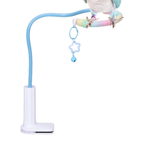 Vogel Sitzstange Stand,Spielständer Für Vogelspielzeug | Bunte rutschfeste Wellensittich-Käfigzubehör Mit Glocke, Trainingsspielzeug Für Conure Unzertrennliche Kleine Vogelarten Vogel Sitzstange Stand,Spielständer Für Vogelspielzeug | Bunte rutschfeste Wellensittich-Käfigzubehör Mit Glocke, Trainingsspielzeug Für Conure Unzertrennliche Kleine Vogelarten von Jomewory