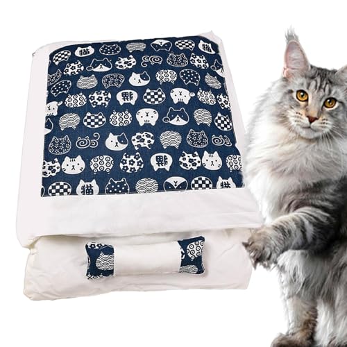 Weiches Katzenbett, Höhle für Katzenbett, Snuggle Sack Decke, Katzenhöhle | atmungsaktives Schlafkissen, waschbar für Katzen und Hunde Jomewory von Jomewory