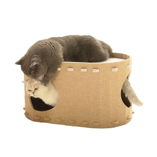 Wintertunnel für Katzen, Katzenbett mit Höhle Tunnel – Tunnelbett für Hunde, Höhle für Katzen, weich und multifunktional, abnehmbar, hohe Kapazität, widerstandsfähig Jomewory Wintertunnel für Katzen, Katzenbett mit Höhle Tunnel – Tunnelbett für Hunde, Höhle für Katzen, weich und multifunktional, abnehmbar, hohe Kapazität, widerstandsfähig Jomewory von Jomewory