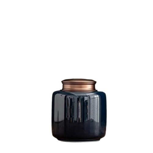 Aorom Haustier-Urne, Urne, feuchtigkeitsbeständig, Bestattung, Zuhause, Katze, Hund, verstorben, Altarglas, feuchtigkeitsbeständig(Blue-S(Suitable for 15 Catty)) von Jonesangle
