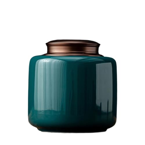 Aorom Haustier-Urne, Urne, feuchtigkeitsbeständig, Bestattung, Zuhause, Katze, Hund, verstorben, Altarglas, feuchtigkeitsbeständig(Green2 Large Size) von Jonesangle