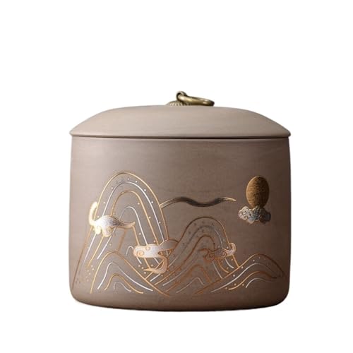 Jonesangle Aorom Haustierurnen for Katzen und Hunde, Urne for Tod, Feuerbestattung, Keramik, versiegelter Altar (klein, mittel und groß)(L3(Weighing Less Than 40 Catty)) von Jonesangle