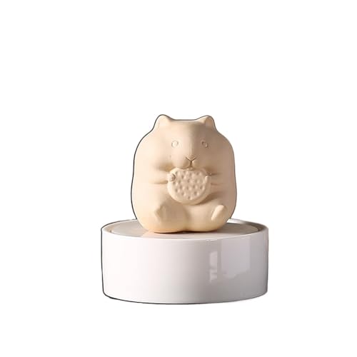 Hamsterkeramikurne, Haustierhaarfabrik -Gedenkurne, Kleinküste -Gedenksammlung Urne(Ham Seog) von Jonesangle
