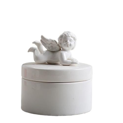 Jonesangle Haustier-Urne, Katze, Hund, gestorben, Gedenkstätte, versiegelt, Feuchtigkeitssammlung, Haar-Gedenkstätte, Heim-Urne, Feuchtigkeitsaufbewahrungsdose(Little Angel) von Jonesangle