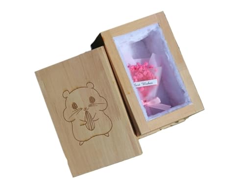 Jonesangle Massivholz-Haustier-Sarg for kleine Haustiere, Kleiner Hamster-Sarg, Papageien-Sarg, Beerdigung, kleine Tier-Urne von Jonesangle
