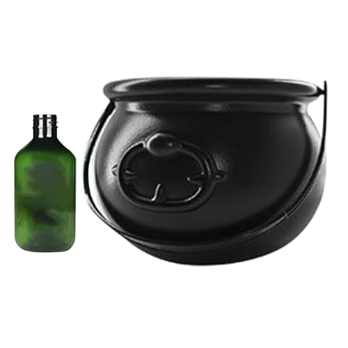 Halloween Deko, 30cm Magische Schwebeflasche und Diffusor, Schwarze Hexen Schale, Atmosphärisch, Dekorativ, Ideal für Familienesszimmer, Kaminregale, Küchencounter Halloween Deko, 30cm Magische Schwebeflasche und Diffusor, Schwarze Hexen Schale, Atmosphärisch, Dekorativ, Ideal für Familienesszimmer, Kaminregale, Küchencounter von Jongyumo