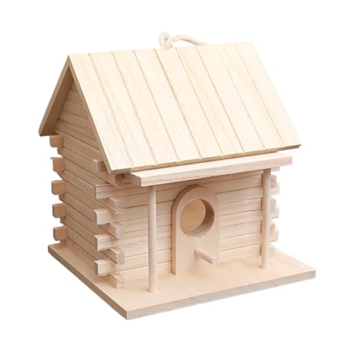 Holzvogelhäuser, Holzvogelhaus | Hangable Bird Nest,Lovebird Nisting Box für Garten Yard Decoration, außerhalb des Vogelhauses Holzvogelhäuser, Holzvogelhaus | Hangable Bird Nest,Lovebird Nisting Box für Garten Yard Decoration, außerhalb des Vogelhauses von Jongyumo