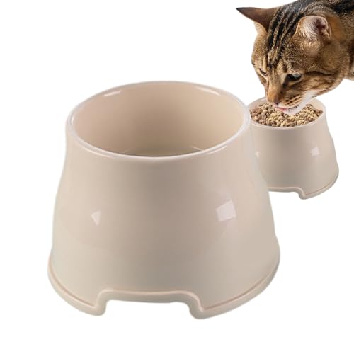 Hundefutterschalen erhöht, Katzenfutterschüssel | Katzenwasserschale | Kratzfestes Haustier-Fütterungsgericht für große mittelgroße kleine Hunde Welpen Kätzchen im Freien Reisen von Jongyumo