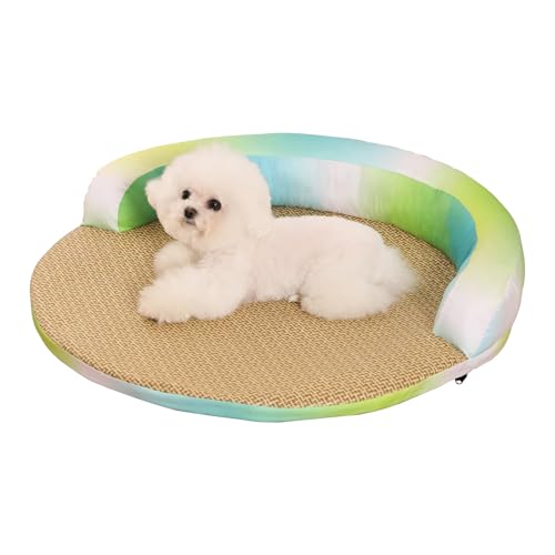 Jongyumo Hundekühlmatte | Waschbare Natürliche Rattan Haustierbettmatte,Katzen Sofas Sessel Möbel Für Büro Wohnzimmer Schlafzimmer Terrasse Garten Jongyumo Hundekühlmatte | Waschbare Natürliche Rattan Haustierbettmatte,Katzen Sofas Sessel Möbel Für Büro Wohnzimmer Schlafzimmer Terrasse Garten von Jongyumo