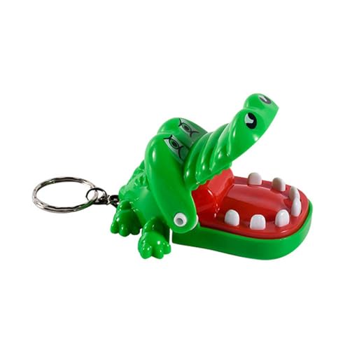 Jongyumo Krokodil Spiel Schlüsselanhänger, Klassisches Krokodil Beißhandknebel Spielzeug, Lustiges Alligator Zähne Spiel Für Kinder, Geschmacklos, Sicherheit, Lustiges Gameplay Jongyumo Krokodil Spiel Schlüsselanhänger, Klassisches Krokodil Beißhandknebel Spielzeug, Lustiges Alligator Zähne Spiel Für Kinder, Geschmacklos, Sicherheit, Lustiges Gameplay von Jongyumo