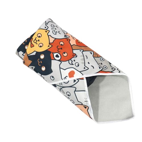 Katzenwickel Zur Fellpflege, Katzen-Nageltrimm-Rückhalteband, Hundepflege Fixiertuch, Kratzfeste Und Ausbruchsichere Tasche, Selbsthaftender, Weiches Und Angenehmes Material, Wiederholt Verwendbar Katzenwickel Zur Fellpflege, Katzen-Nageltrimm-Rückhalteband, Hundepflege Fixiertuch, Kratzfeste Und Ausbruchsichere Tasche, Selbsthaftender, Weiches Und Angenehmes Material, Wiederholt Verwendbar von Jongyumo