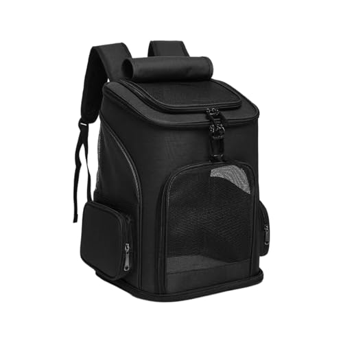 Klappbarer &nderbarer Katzen-Taschenrucksack | Großzügiger Outdoor Katzenkoffer mit Transparentem Luftlicht | Ideal für Wanderungen, Reisen & Besuche im Tierarztpraxis von Jongyumo