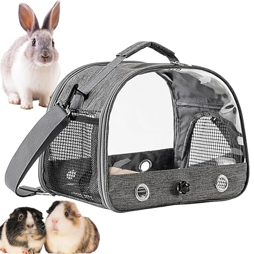 Vogel-Reisetasche, Transparent Atmungsaktiv Reisekäfig Vogelkäfig Mit Stehendem Barsch Und Tablett, Tragbare Reisetasche Leichter Rucksack Für Reisen, Wandern, Camping Vogel-Reisetasche, Transparent Atmungsaktiv Reisekäfig Vogelkäfig Mit Stehendem Barsch Und Tablett, Tragbare Reisetasche Leichter Rucksack Für Reisen, Wandern, Camping von Jongyumo
