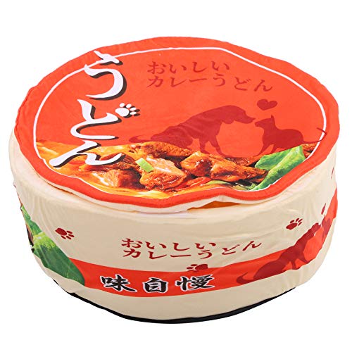 Jonlaki Ramen-Katzenbett, überdachtes Katzenbett, Ramen-Nudel-Katzenbett, Sofortiges Katzenhaus in Nudelform, Hält Warm und Superweich, Kreatives Haustierhaus für Hauskatzen für Kleine, Jonlaki Ramen-Katzenbett, überdachtes Katzenbett, Ramen-Nudel-Katzenbett, Sofortiges Katzenhaus in Nudelform, Hält Warm und Superweich, Kreatives Haustierhaus für Hauskatzen für Kleine, von Jonlaki