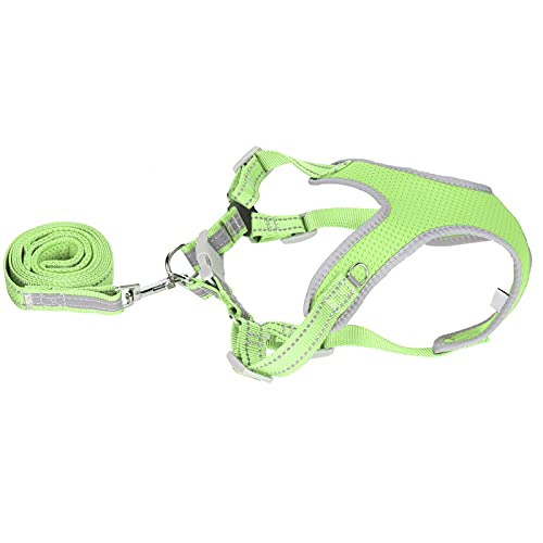 Reflektierende Hundeweste, Katzengeschirr und Leine, Hundegeschirr, Mittelgroßer Hund, Weiche Hundeweste, Geschirr, Haustier-Outdoor-Geschirr für Kleine, Mittelgroße und Große Reflektierende Hundeweste, Katzengeschirr und Leine, Hundegeschirr, Mittelgroßer Hund, Weiche Hundeweste, Geschirr, Haustier-Outdoor-Geschirr für Kleine, Mittelgroße und Große von Jonlaki