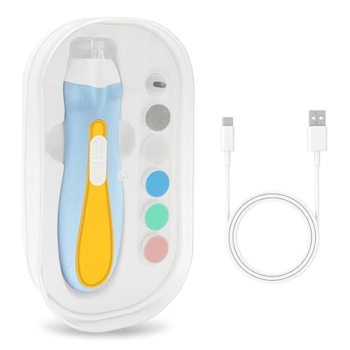 Jooehyer Elektrischer Vogelnagel -Trimmer mit LED -Leuchten, Schnabelschleiftstein mit 6 Schleifeln Verstellbarer Geschwindigkeit Jooehyer Elektrischer Vogelnagel -Trimmer mit LED -Leuchten, Schnabelschleiftstein mit 6 Schleifeln Verstellbarer Geschwindigkeit von Jooehyer