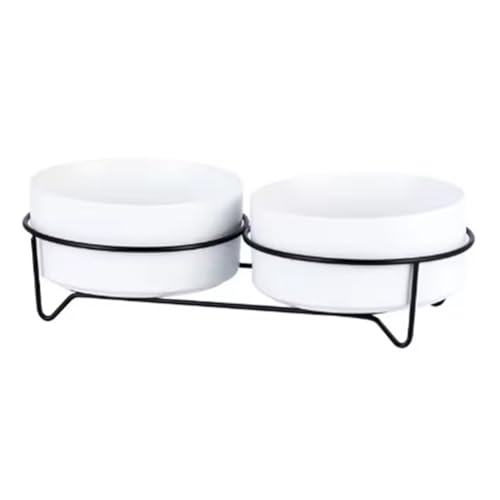Jooehyer Katzenhundfutter Wasserschalen mit St?nder Keramik Essen Trinkfuttermittel Gro?e Kapazit?t Erh?hte F¨¹tterungsversorgungen Haustier 850 Ml Jooehyer Katzenhundfutter Wasserschalen mit St?nder Keramik Essen Trinkfuttermittel Gro?e Kapazit?t Erh?hte F¨¹tterungsversorgungen Haustier 850 Ml von Jooehyer