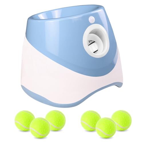 Jooehyer Unterhaltsame Interaktive Automatische Hund Tennis Ball Launcher Chase Machine Catapult Werfen Spielzeug Blau Jooehyer Unterhaltsame Interaktive Automatische Hund Tennis Ball Launcher Chase Machine Catapult Werfen Spielzeug Blau von Jooehyer