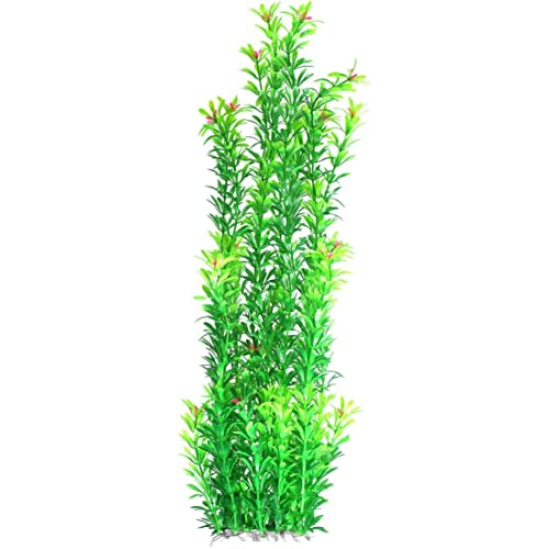 50 cm große Aquarium Dekorpflanzen für Aquarien künstliche Wasserpflanzen große Plastikpflanzen mit Blumen künstliche Aquarienpflanzen Dekoration 52,1 cm 50 cm große Aquarium Dekorpflanzen für Aquarien künstliche Wasserpflanzen große Plastikpflanzen mit Blumen künstliche Aquarienpflanzen Dekoration 52,1 cm von Jorzer