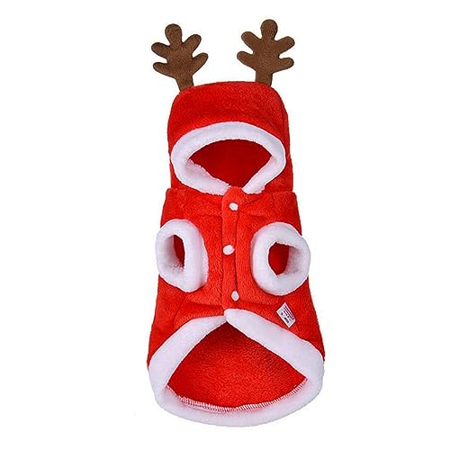 Hund Hoodie Weihnachten Santa Haustier Kostüm Haustier Cosplay Kleidung Weihnachtsfeiertag Outfit Pullover Elch Outfit M. Hund Hoodie Weihnachten Santa Haustier Kostüm Haustier Cosplay Kleidung Weihnachtsfeiertag Outfit Pullover Elch Outfit M. von Jorzer