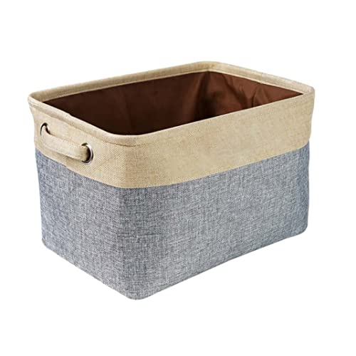 Hunde Spielzeugkorb zusammenklappbar Haustier Spielzeugspeicherbox Hunde Bin Kinderstoff Faltbar Faltbare Stoffspeicher für die Organisation von Kleidung Spielzeug grau. Hunde Spielzeugkorb zusammenklappbar Haustier Spielzeugspeicherbox Hunde Bin Kinderstoff Faltbar Faltbare Stoffspeicher für die Organisation von Kleidung Spielzeug grau. von Jorzer