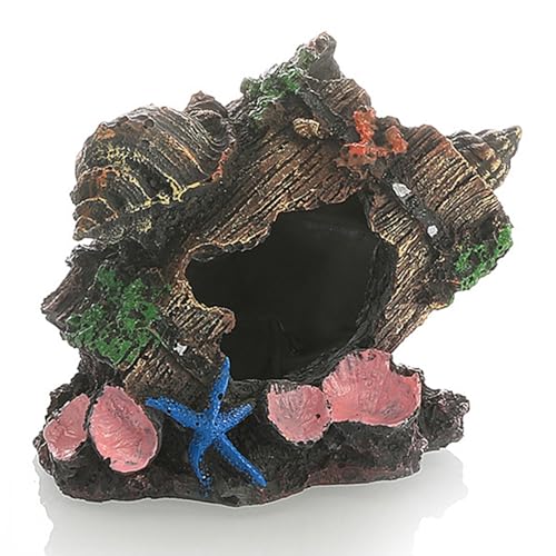 Jorzer Aquarium-Versteck, zerbrochenes Fass, Aquarium-Versteck, Kunstharz, Schiffswrack-Thema, Höhle für -Landschaftsgestaltung, Dekoration Jorzer Aquarium-Versteck, zerbrochenes Fass, Aquarium-Versteck, Kunstharz, Schiffswrack-Thema, Höhle für -Landschaftsgestaltung, Dekoration von Jorzer