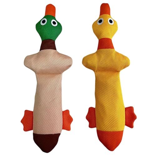 Jorzer Hundekau -Spielzeug 2pcs unzerstörbarer Entenform Mesh Quietschende Hund Spielzeug 20 Zoll lang schwimmende Pool -Kauen zum Training für das Training Jorzer Hundekau -Spielzeug 2pcs unzerstörbarer Entenform Mesh Quietschende Hund Spielzeug 20 Zoll lang schwimmende Pool -Kauen zum Training für das Training von Jorzer