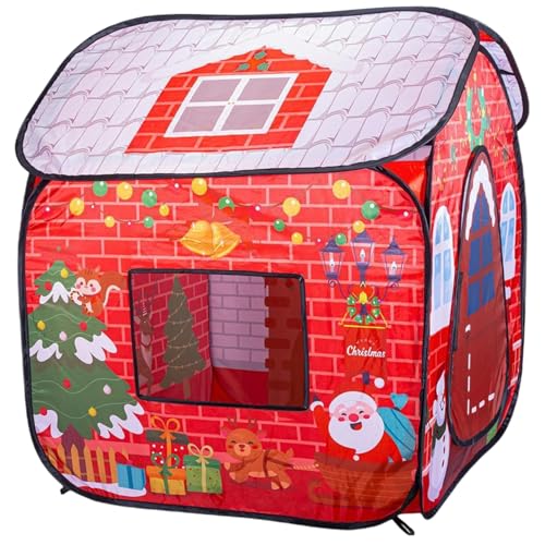 Jorzer Spielen Sie Zelt, faltbares Pop-up-Kleinkindspielhaus mit Tür, Fenster- und Oberöffnung, Trick oder Behandeln von Nicht-Shrink Fade Resistant Kids Tent für Girls and Boys Geschenk von Jorzer
