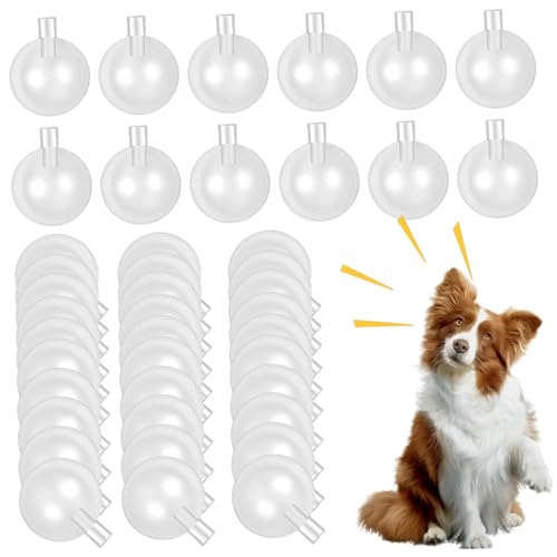 Jorzer Squeaker 50pcs 27mm Ersatz Spielzeughund Squeaker transparenter Geräuschhersteller Einfügen Rasselbällchen Quietschungen Runde Reparaturquieter für Hundespielzeug Puppen Baby Spielzeug Jorzer Squeaker 50pcs 27mm Ersatz Spielzeughund Squeaker transparenter Geräuschhersteller Einfügen Rasselbällchen Quietschungen Runde Reparaturquieter für Hundespielzeug Puppen Baby Spielzeug von Jorzer