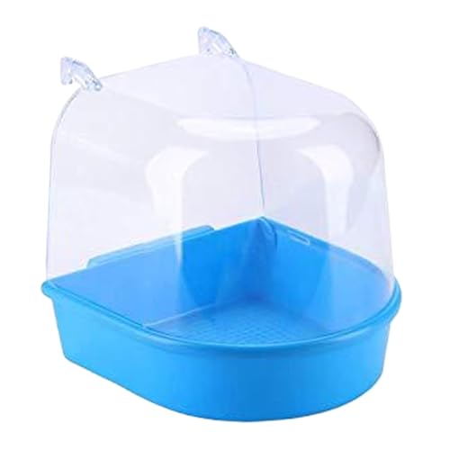 Jorzer Vogelbad für Käfig, klares Plastik -Sittichbad, hängende Vogelbadbox Spielzeug Nicht -Slip -Vogel -Käfig -Zubehör für kleine Vögel Cockatiel, Conure, Sitticheet Jorzer Vogelbad für Käfig, klares Plastik -Sittichbad, hängende Vogelbadbox Spielzeug Nicht -Slip -Vogel -Käfig -Zubehör für kleine Vögel Cockatiel, Conure, Sitticheet von Jorzer